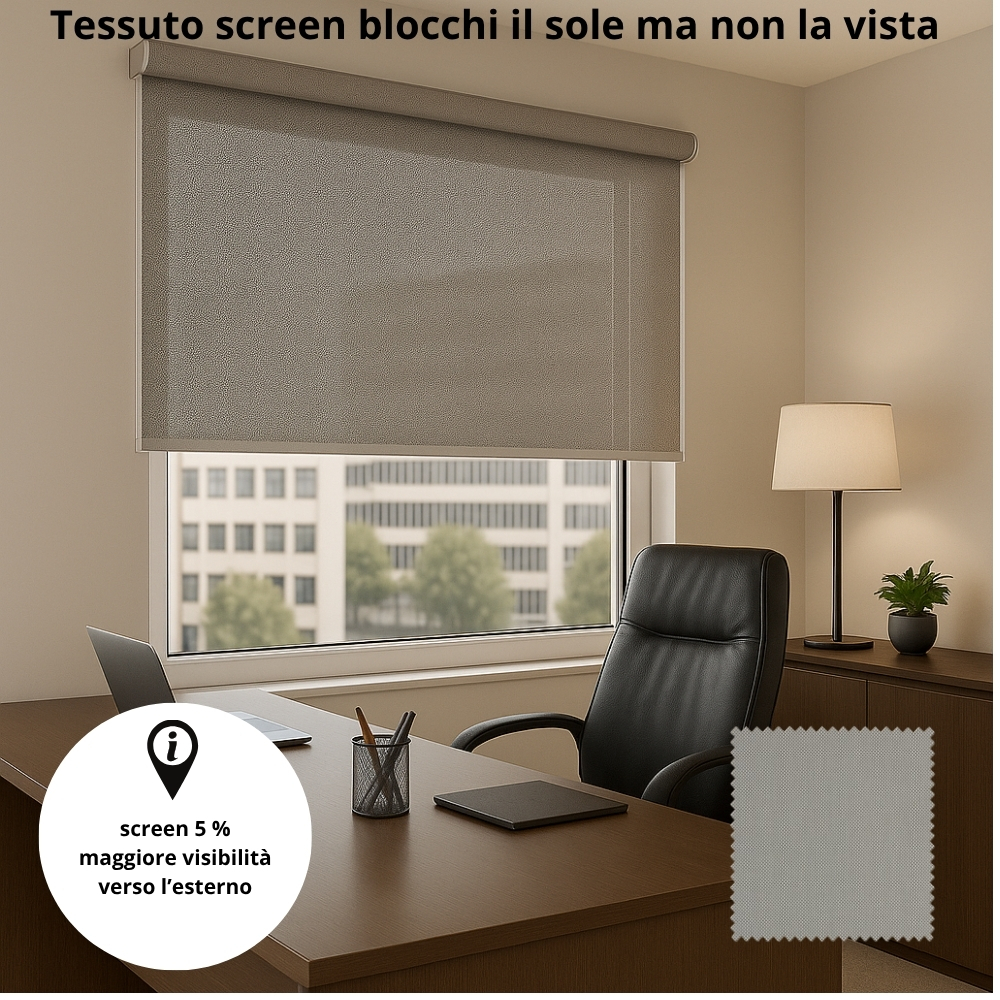 Tenda A Rullo Damasco 5-25